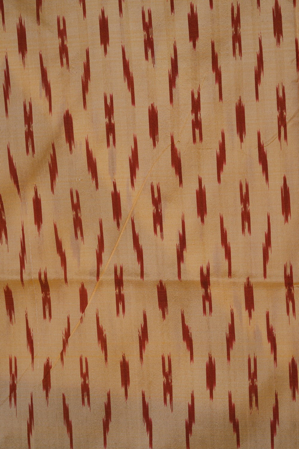 Image of Pochampally-Silk Cream Saree
